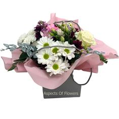 Florist Choice Pink Gift Bag
